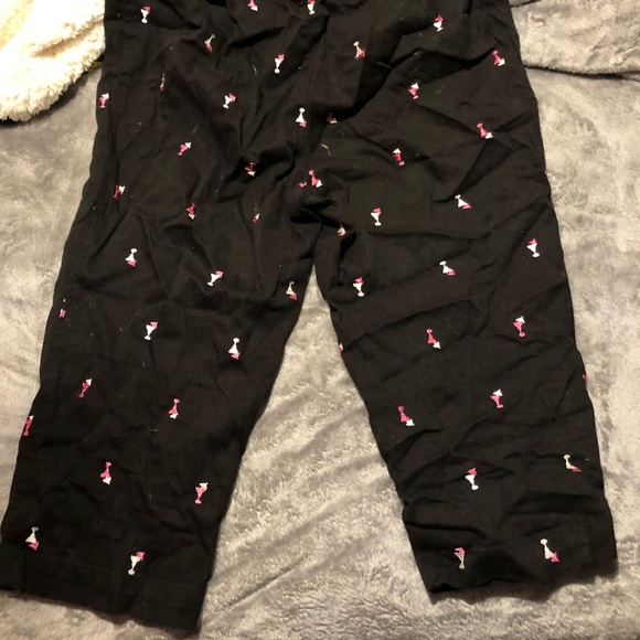 Martini Glass Capri Pants - Picture 3 of 3